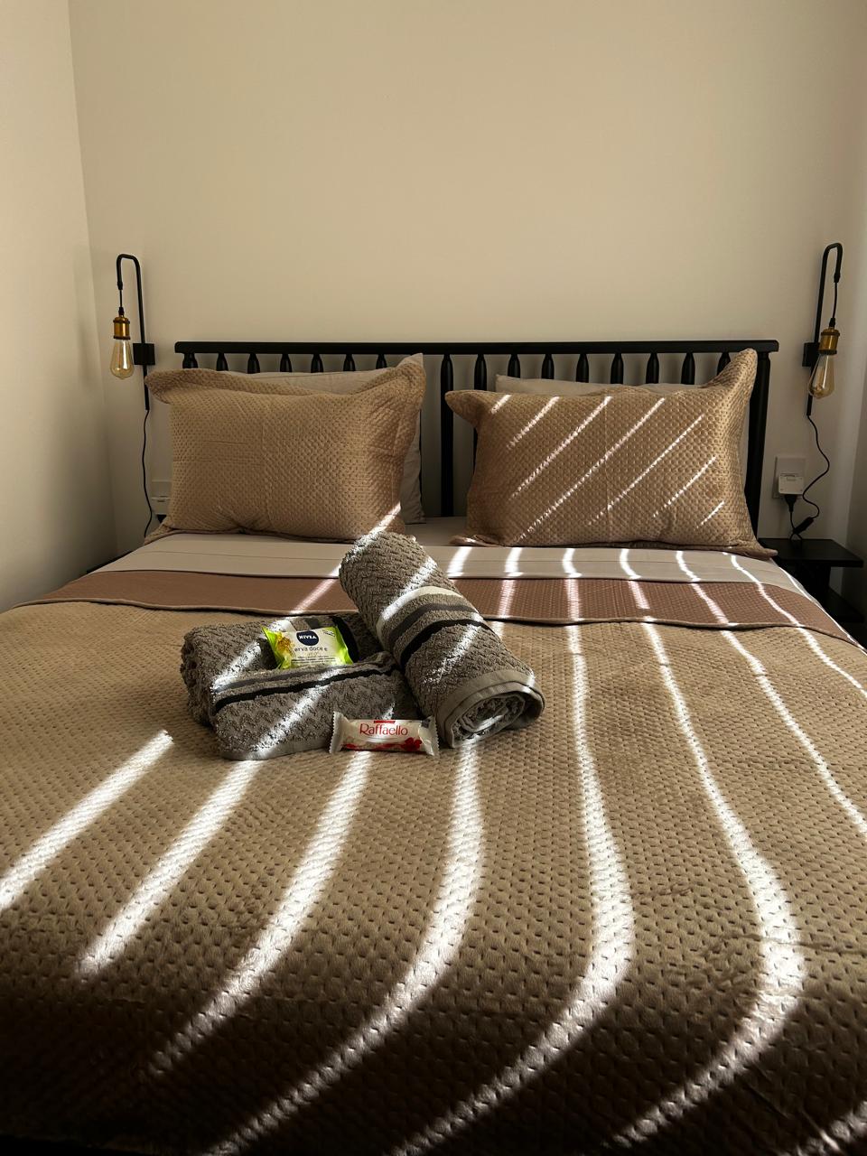 Detalhe da decoração do quarto